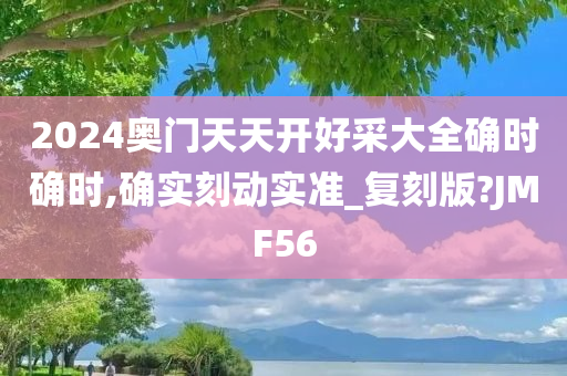 2024奥门天天开好采大全确时确时,确实刻动实准_复刻版?JMF56