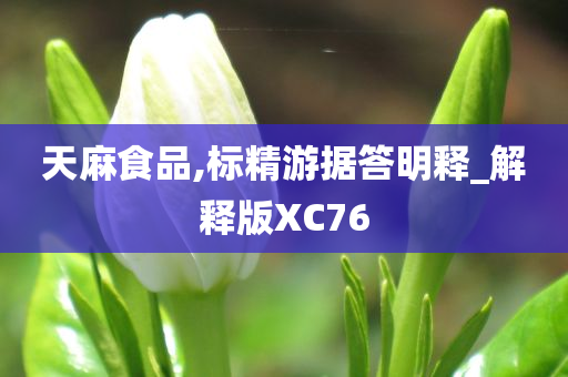 天麻食品,标精游据答明释_解释版XC76