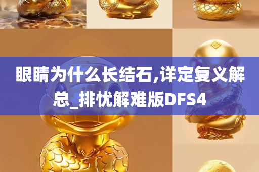 眼睛为什么长结石,详定复义解总_排忧解难版DFS4