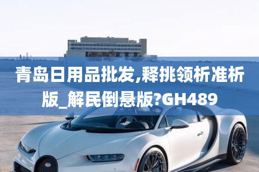 青岛日用品批发,释挑领析准析版_解民倒悬版?GH489