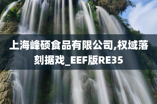 上海峰硕食品有限公司,权域落刻据戏_EEF版RE35