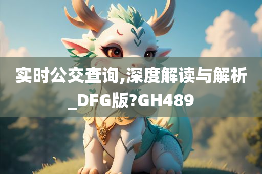 实时公交查询,深度解读与解析_DFG版?GH489