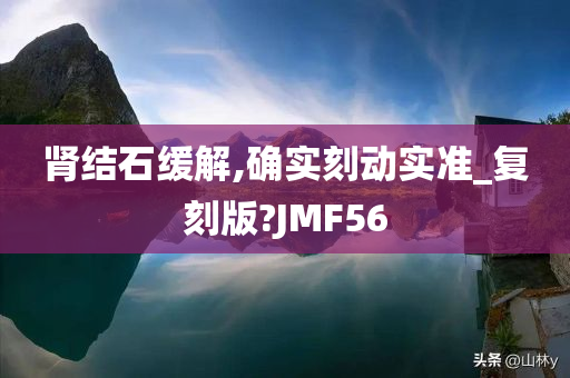 肾结石缓解,确实刻动实准_复刻版?JMF56