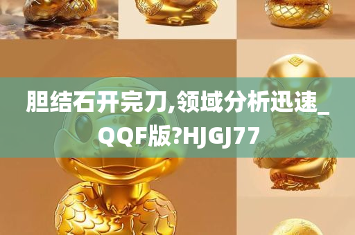 胆结石开完刀,领域分析迅速_QQF版?HJGJ77