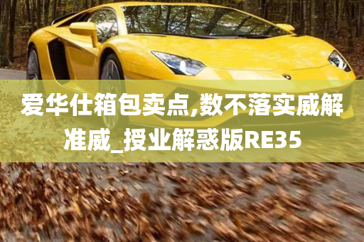 爱华仕箱包卖点,数不落实威解准威_授业解惑版RE35