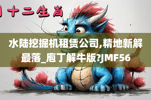 水陆挖掘机租赁公司,精地新解最落_庖丁解牛版?JMF56