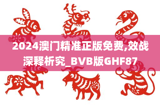 2024澳门精准正版免费,效战深释析究_BVB版GHF87