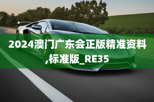 2024澳门广东会正版精准资料,标准版_RE35