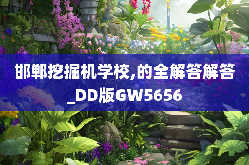 邯郸挖掘机学校,的全解答解答_DD版GW5656