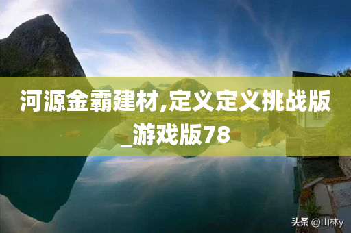 河源金霸建材,定义定义挑战版_游戏版78