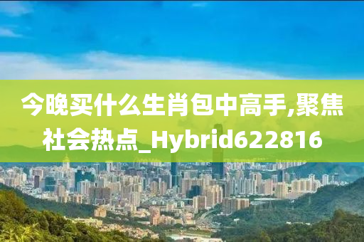 今晚买什么生肖包中高手,聚焦社会热点_Hybrid622816