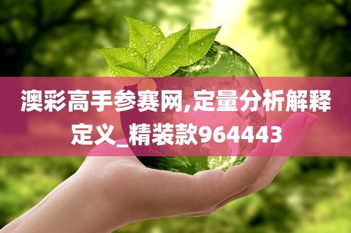 澳彩高手参赛网,定量分析解释定义_精装款964443