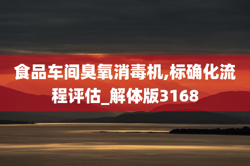 食品车间臭氧消毒机,标确化流程评估_解体版3168