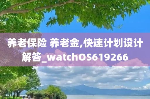 养老保险 养老金,快速计划设计解答_watchOS619266