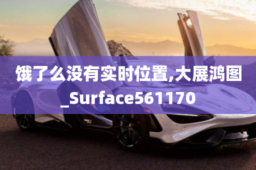 饿了么没有实时位置,大展鸿图_Surface561170