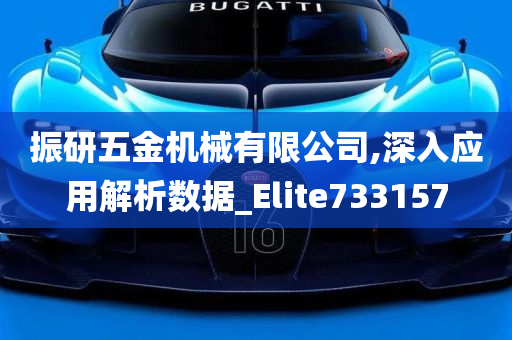 振研五金机械有限公司,深入应用解析数据_Elite733157