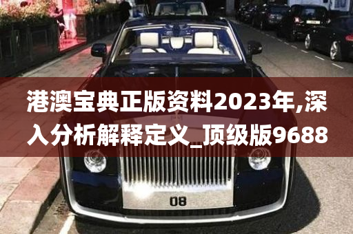 港澳宝典正版资料2023年,深入分析解释定义_顶级版9688