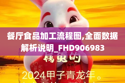 餐厅食品加工流程图,全面数据解析说明_FHD906983