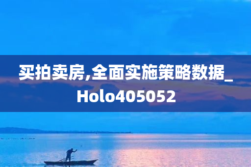 买拍卖房,全面实施策略数据_Holo405052