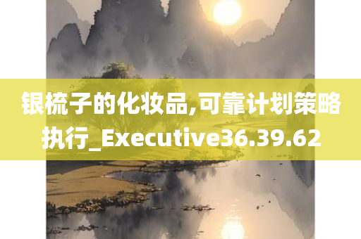 银梳子的化妆品,可靠计划策略执行_Executive36.39.62