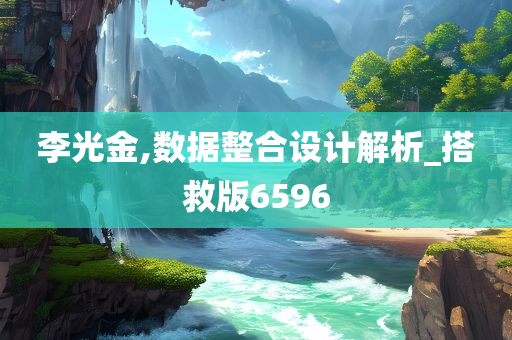 李光金,数据整合设计解析_搭救版6596