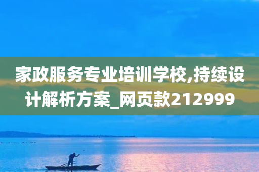 家政服务专业培训学校,持续设计解析方案_网页款212999