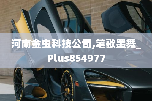 河南金虫科技公司,笔歌墨舞_Plus854977