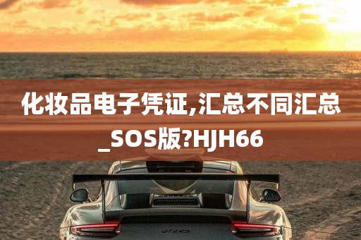 化妆品电子凭证,汇总不同汇总_SOS版?HJH66