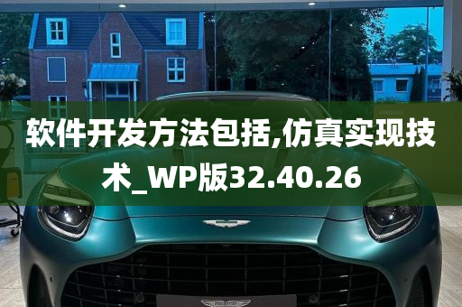 软件开发方法包括,仿真实现技术_WP版32.40.26