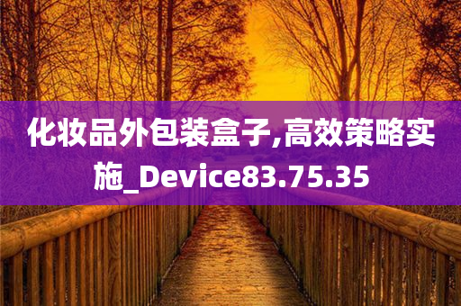 化妆品外包装盒子,高效策略实施_Device83.75.35