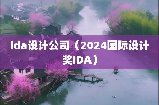 ida设计公司（2024国际设计奖IDA）