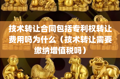 技术转让合同包括专利权转让费用吗为什么（技术转让需要缴纳增值税吗）