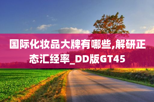 国际化妆品大牌有哪些,解研正态汇经率_DD版GT45