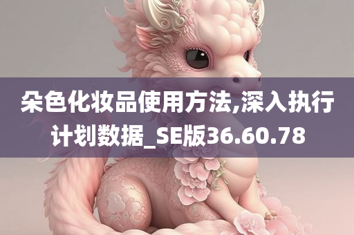 朵色化妆品使用方法,深入执行计划数据_SE版36.60.78